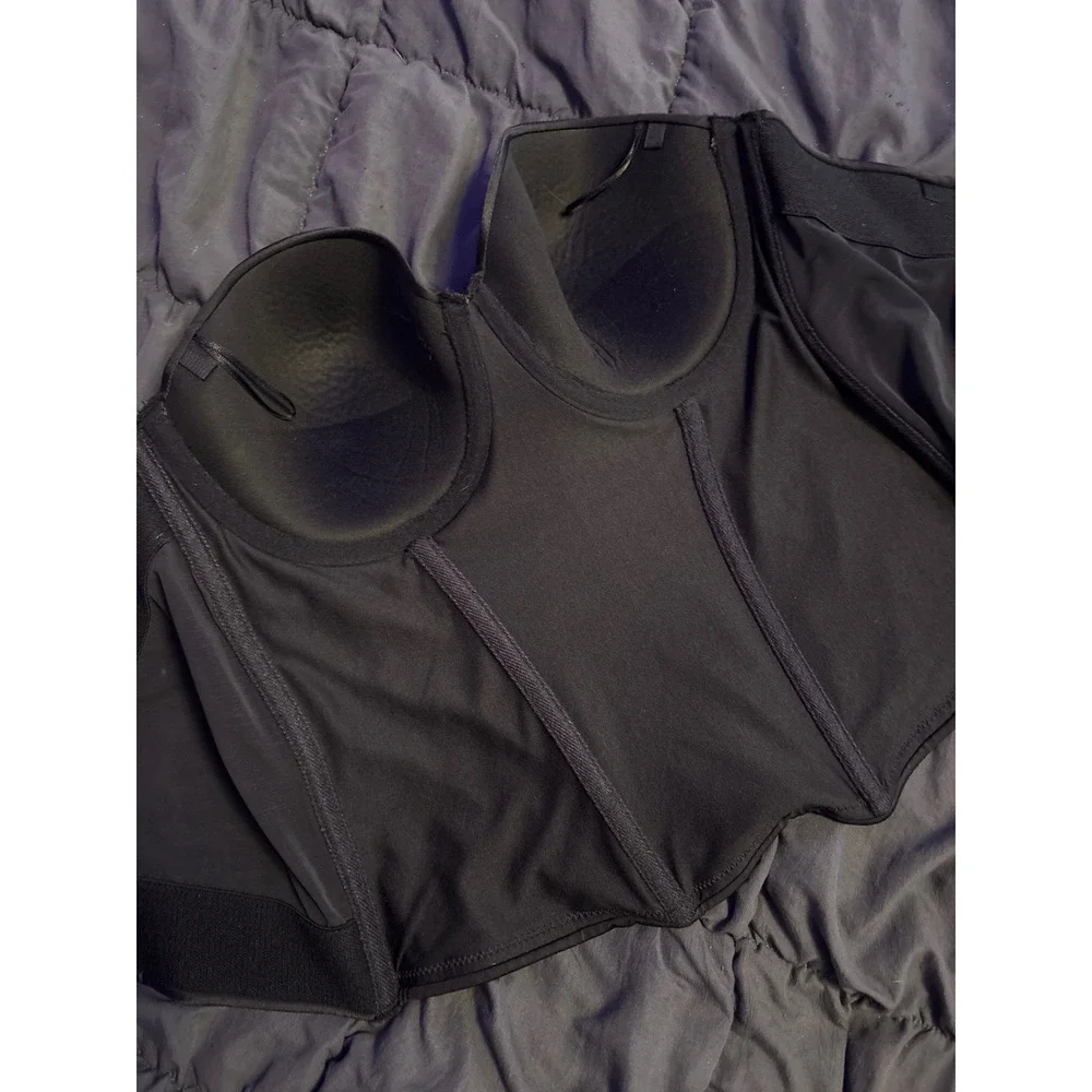 Maidenform black strapless